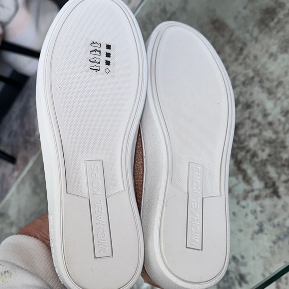 Michael Kors Women's Pink Slip-On Sneakers 7.5 - Picture 6 of 6